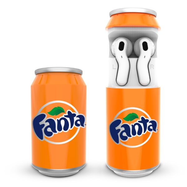 Coca-Cola Wireless Earbuds with Can Shaped Charging Case