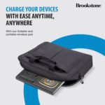 Brookstone 3-in-1 Wireless Charger Stand Fast Charging Station for iPhone 15,14,13,12 Pro Max Series, All iWatch Series, | iPhone Wireless Charging Station…