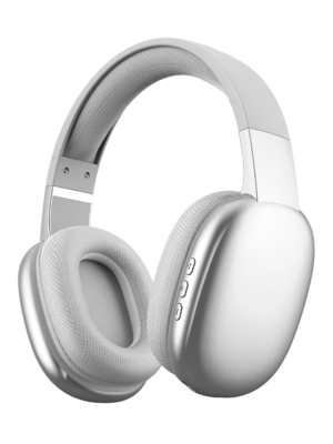 Gabba Goods Platinum Vibe Over-Ear Bluetooth Headphones